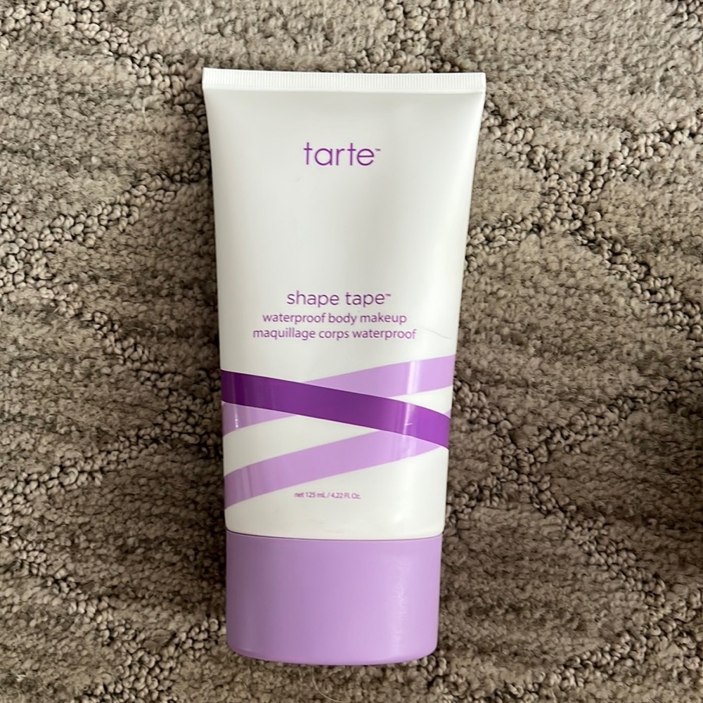 Tarte waterproof shape tape body makeup. The color is medium. Never opened.